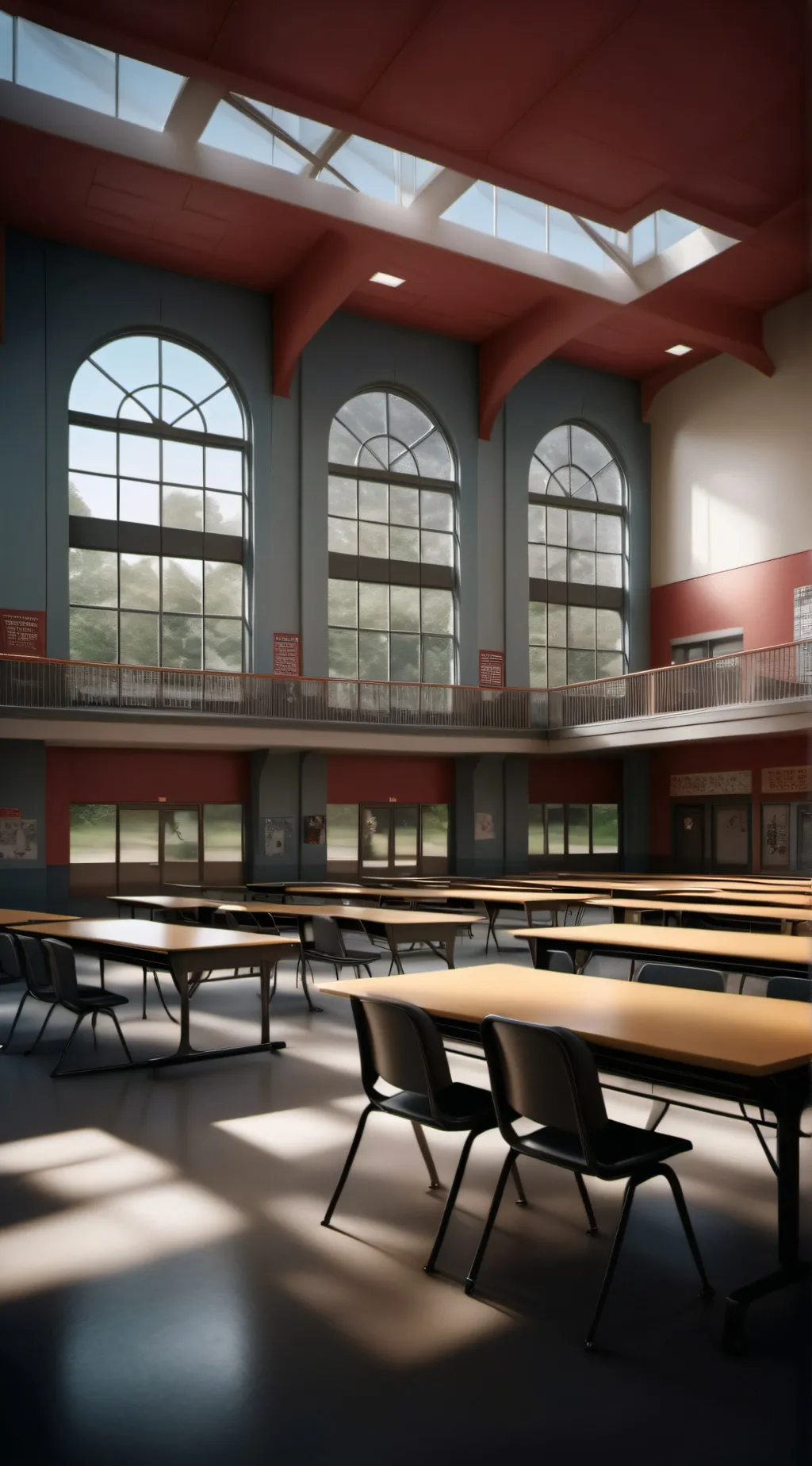 ai character: North Shore High background