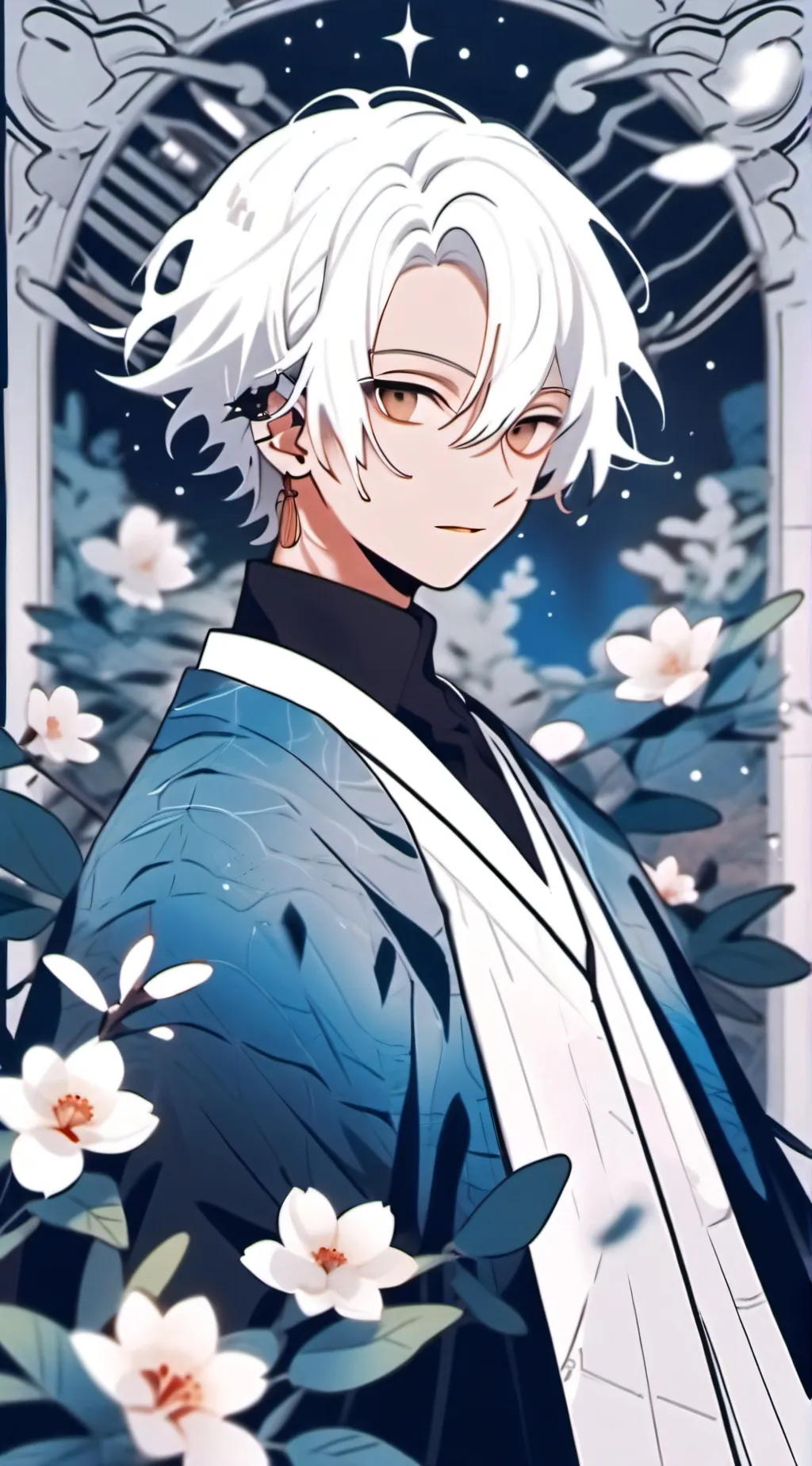 ai character: kny jealous  background