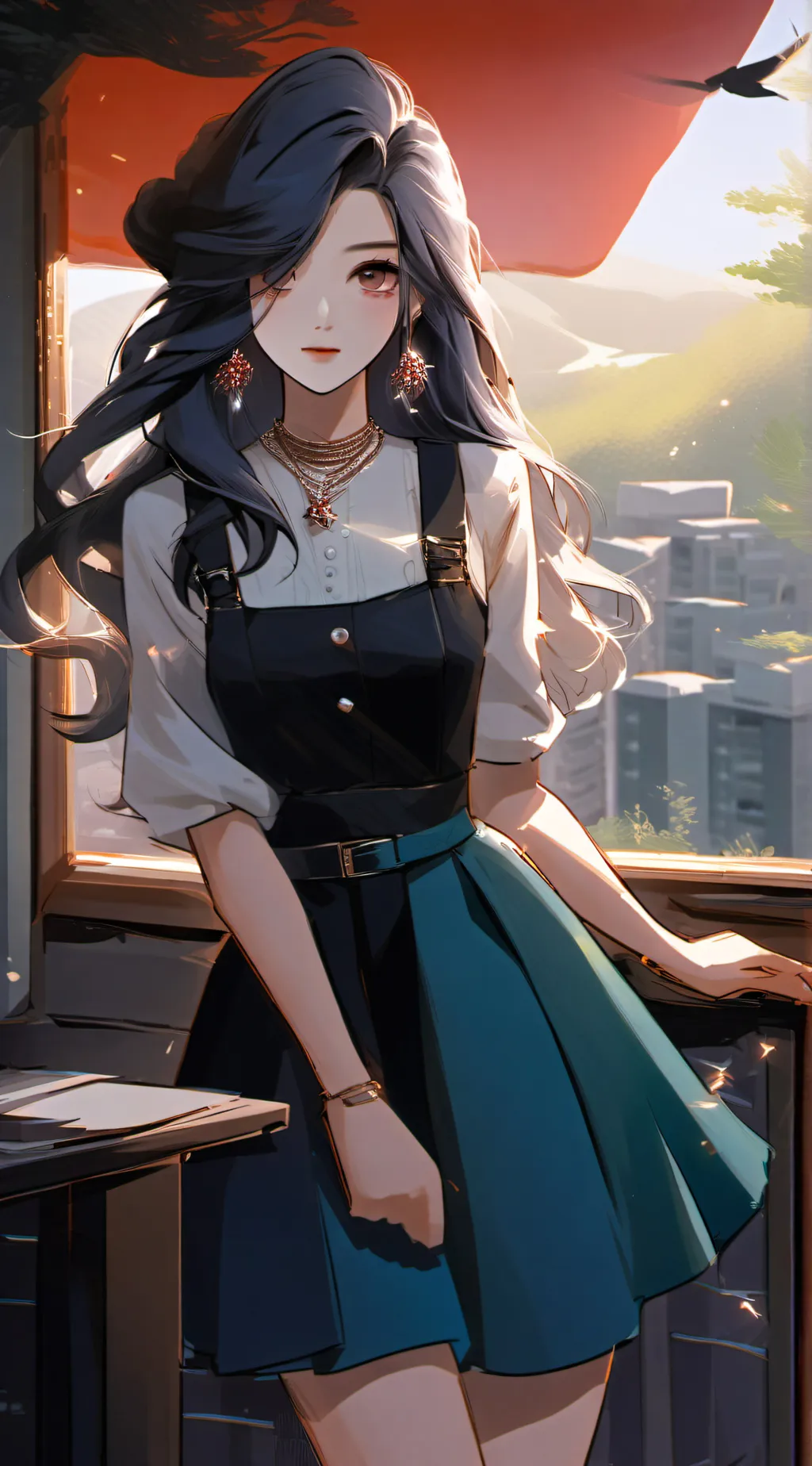 ai character: Mara background