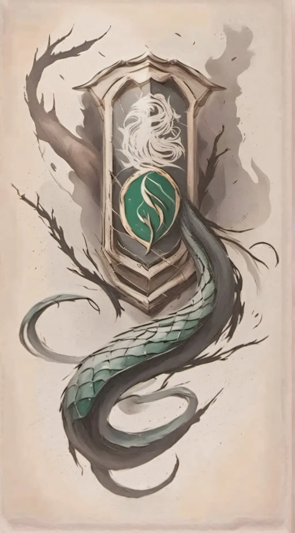 ai character: Slytherin Only GC background