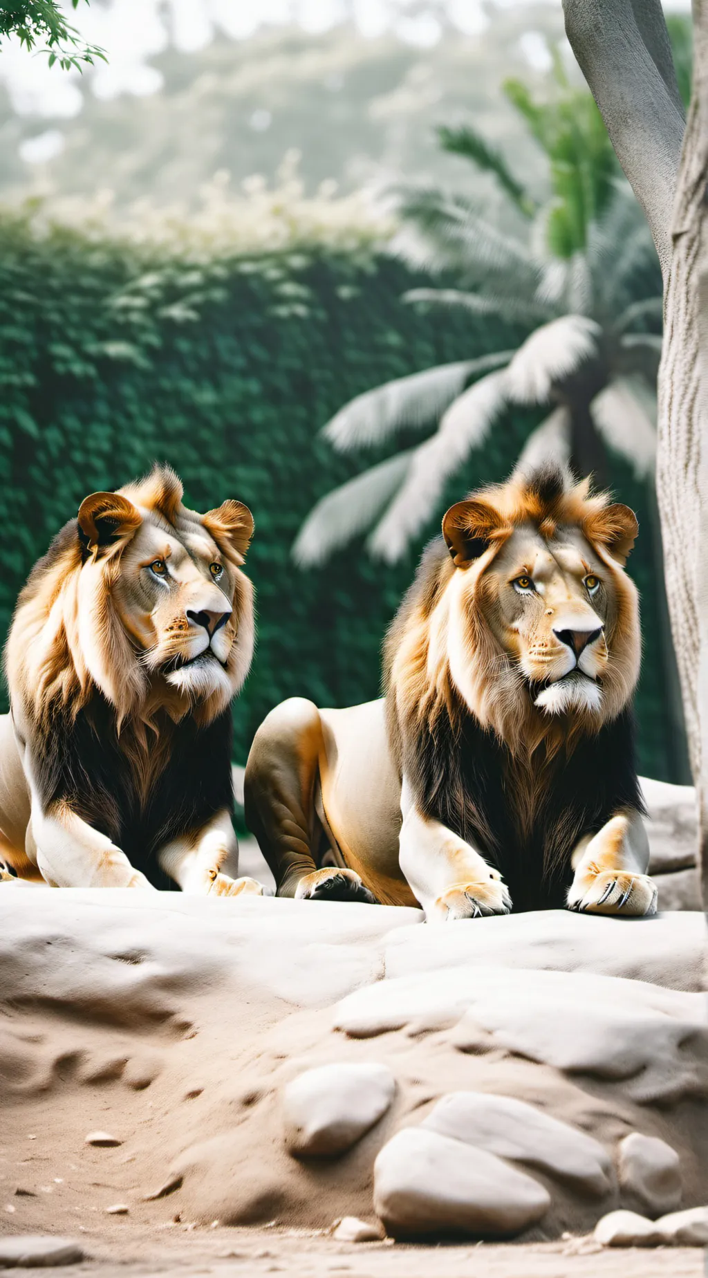 ai character: 《Zoo》 background