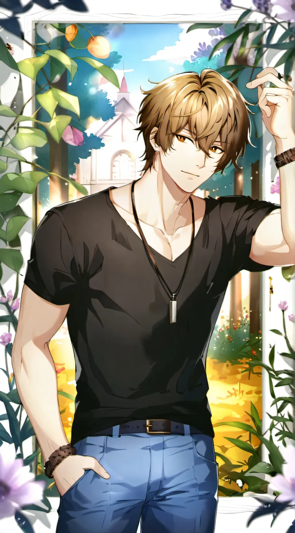 ai character: Liam background