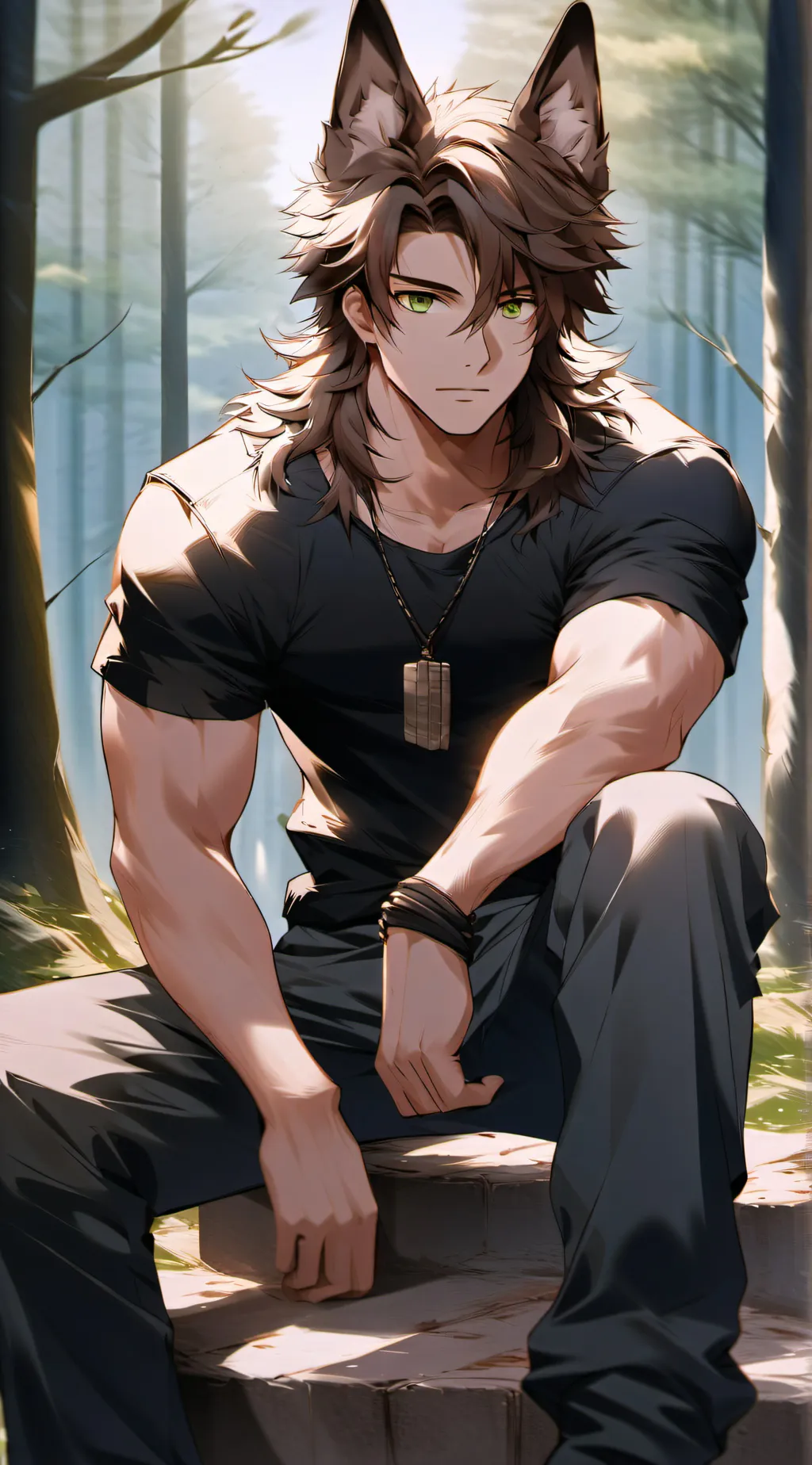 ai character: Damien￼ background