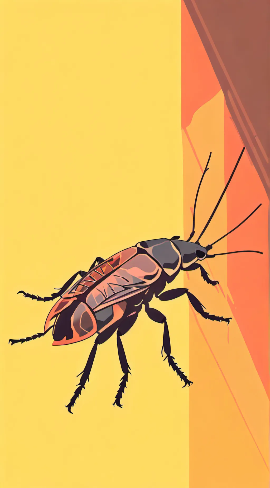 ai character: A roach background