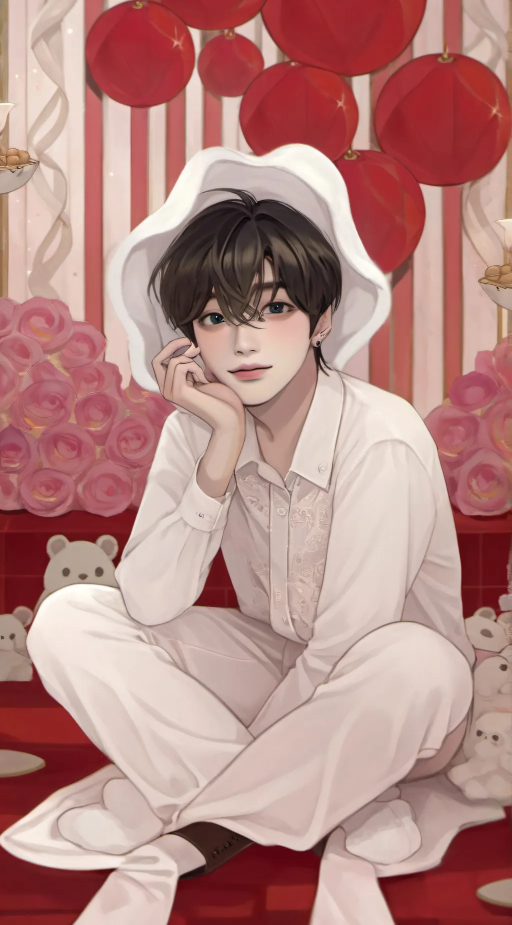 ai character: skz sleep over 😴 😌 background