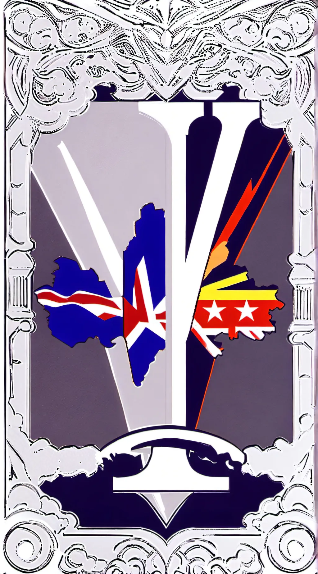 ai character: A Icedian Alphabet background