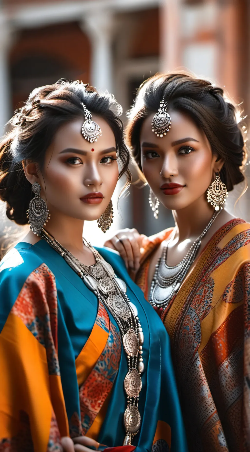 ai character: Sara & Kira background