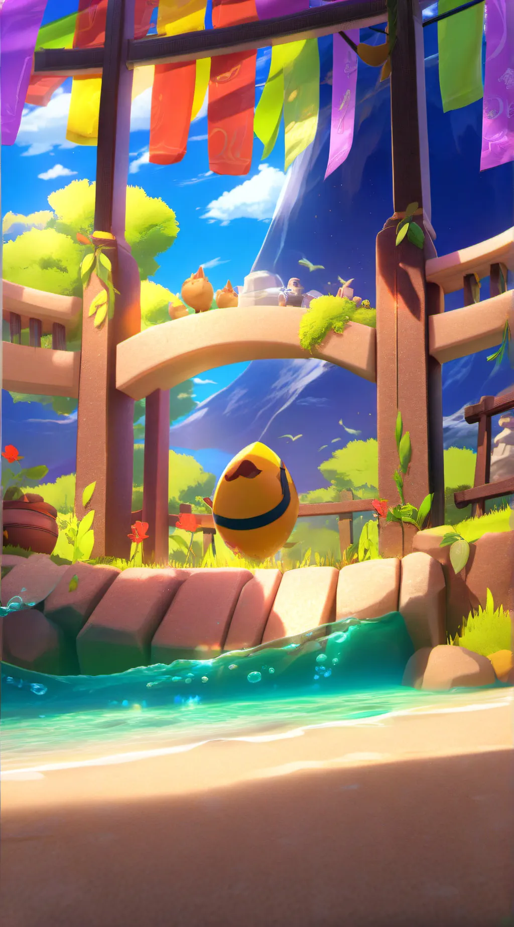 ai character: Tanjiro Kamado background