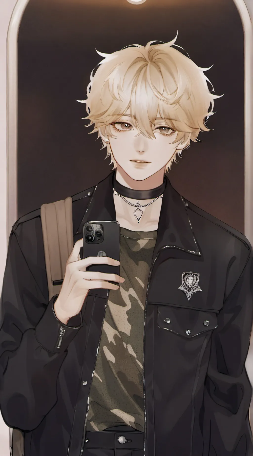 ai character: Leo background