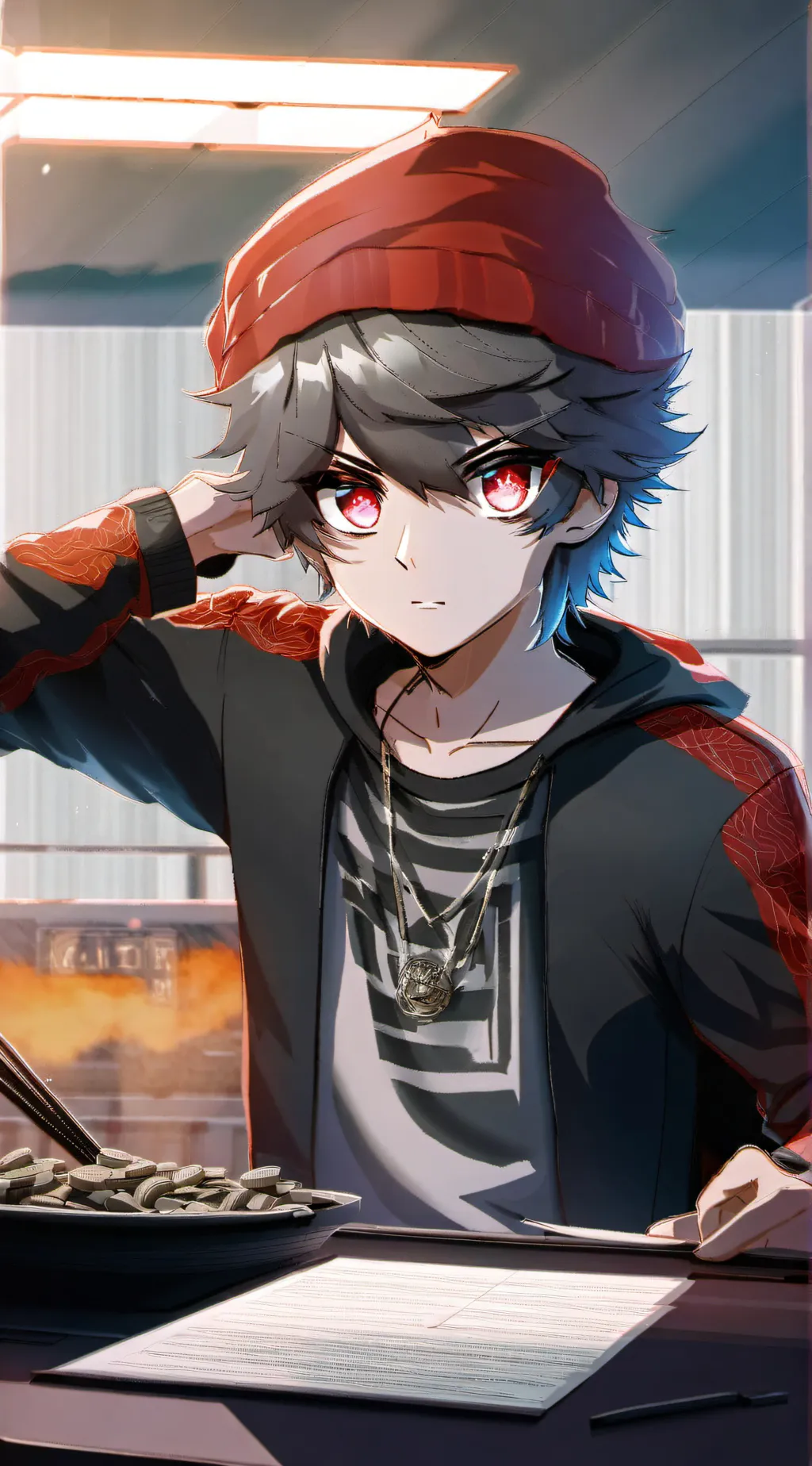 ai character: Criminal background