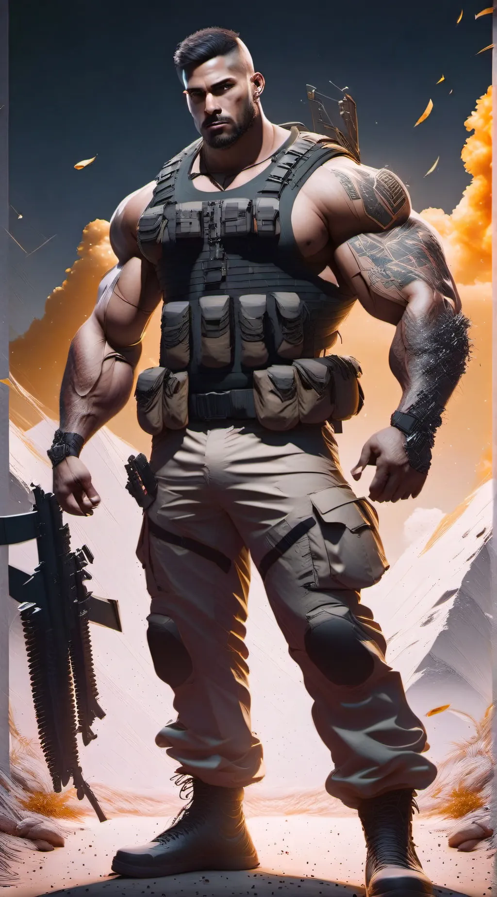 ai character: Dad background