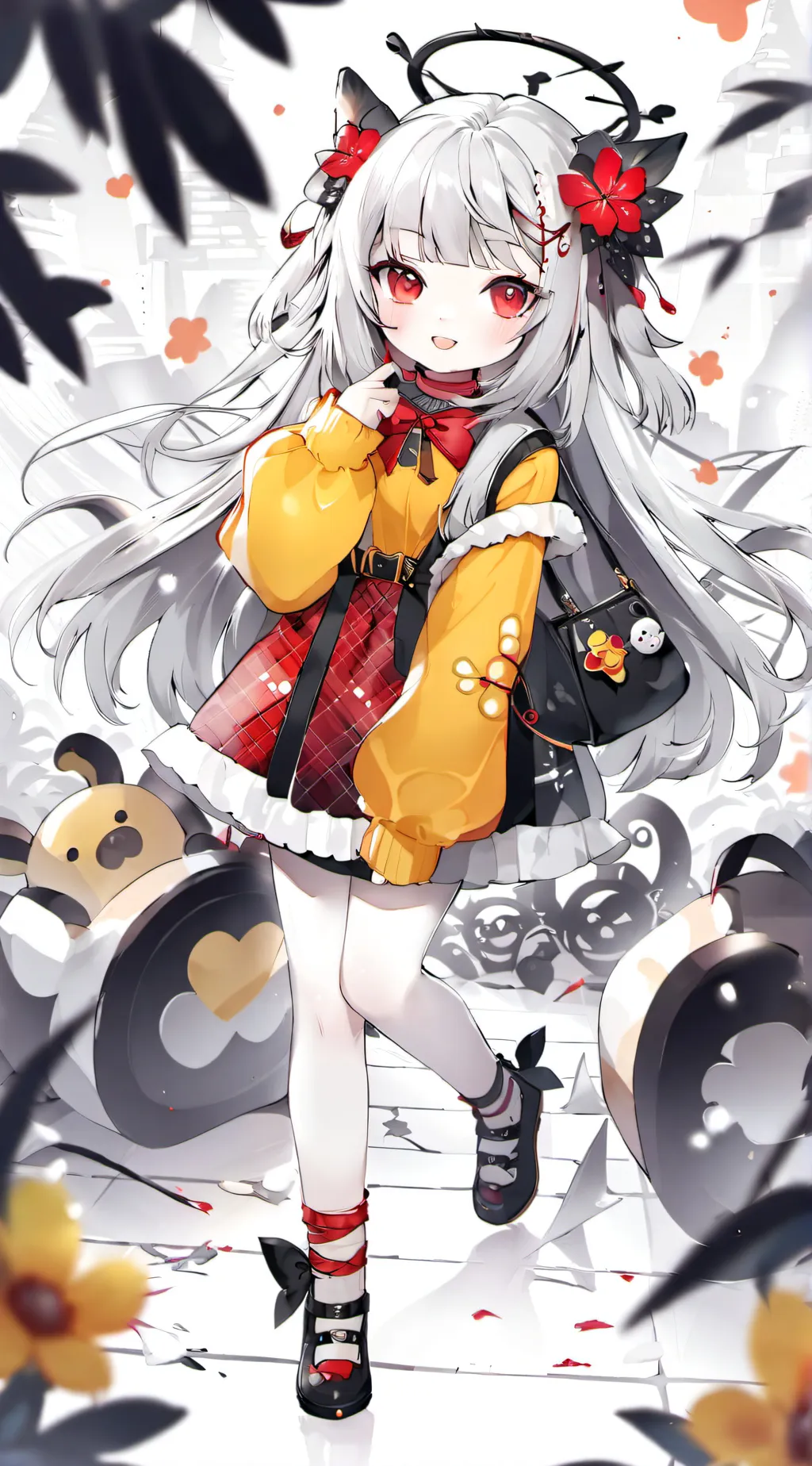 ai character: bakugo friends background