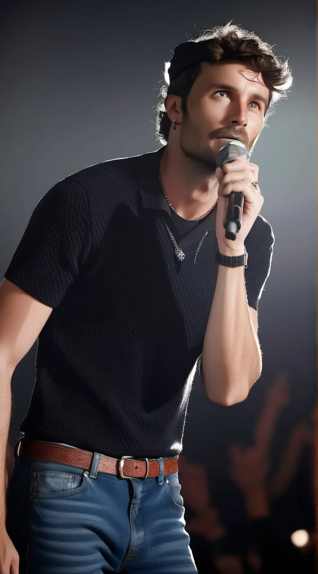 ai character: BENSON BOONE   background