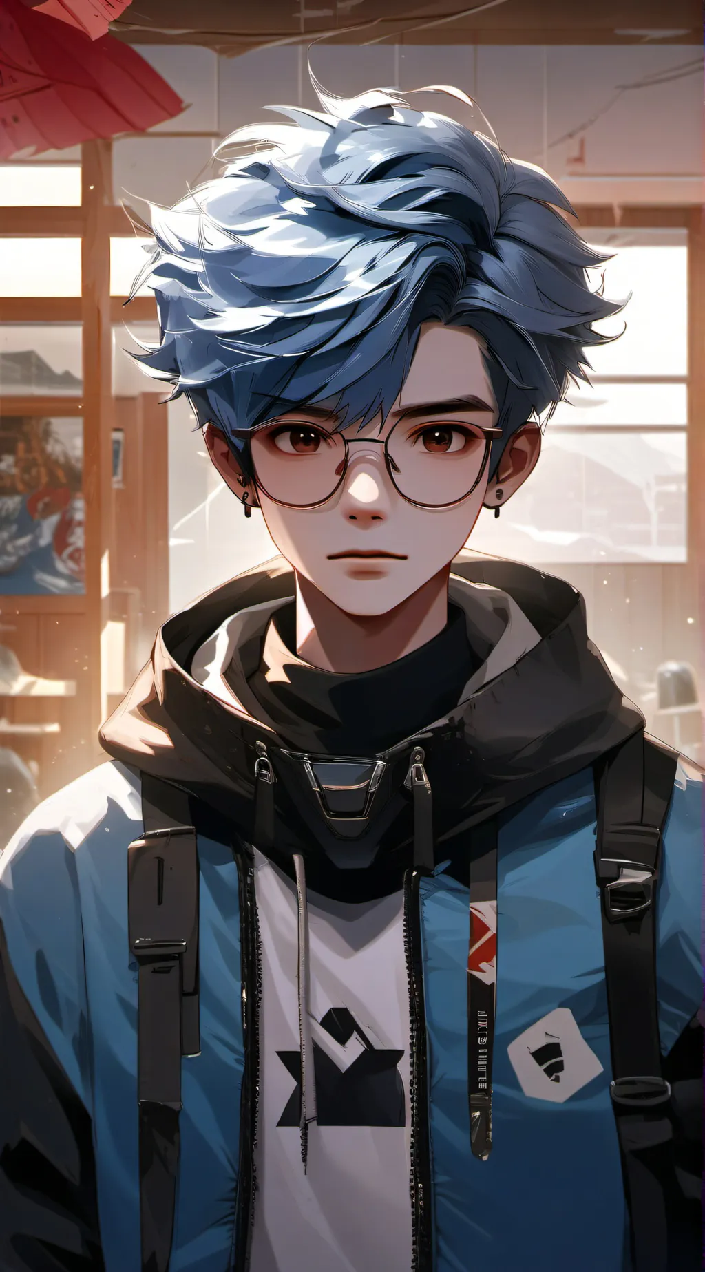 ai character: daylin funhouse  background