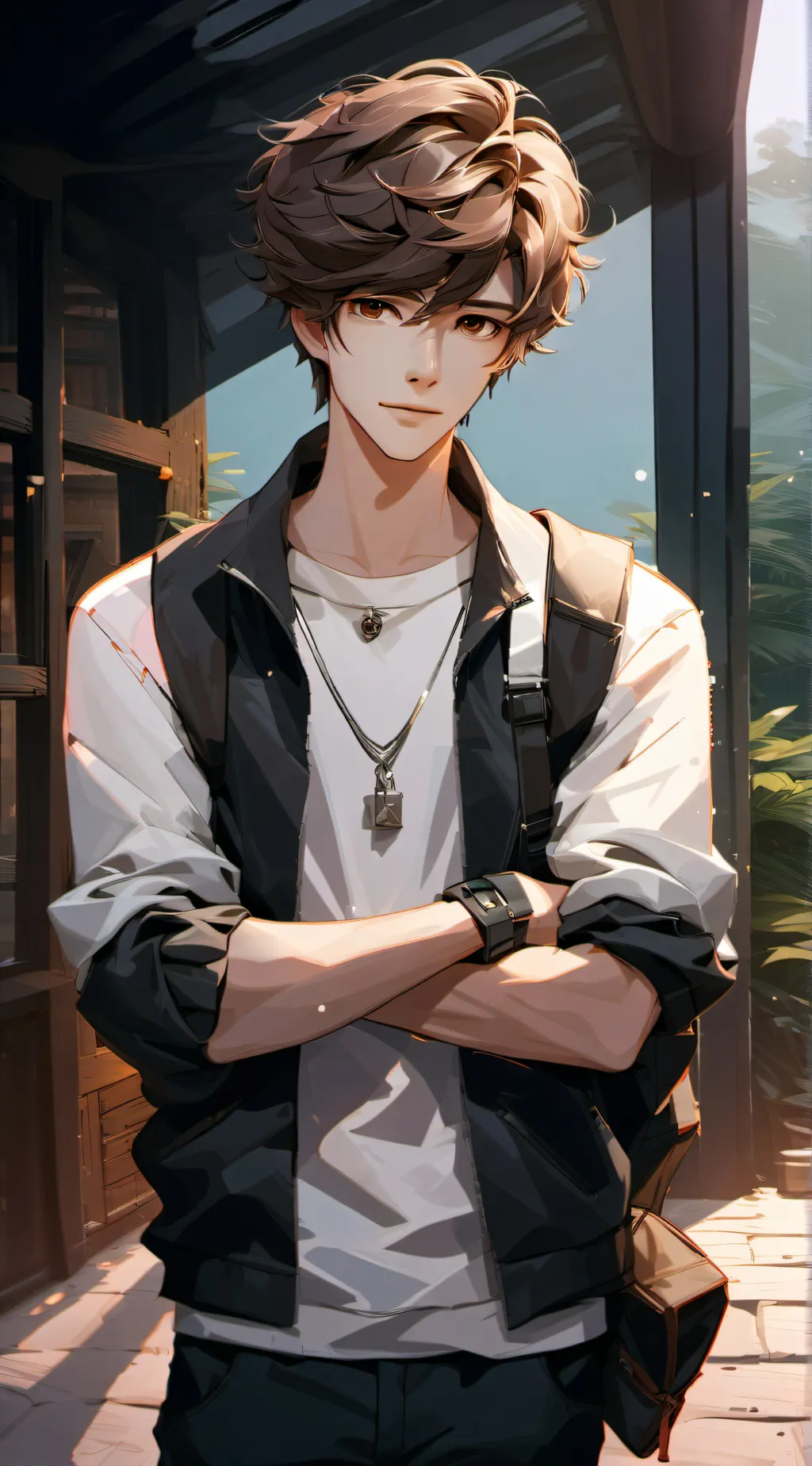 ai character: Mateo background