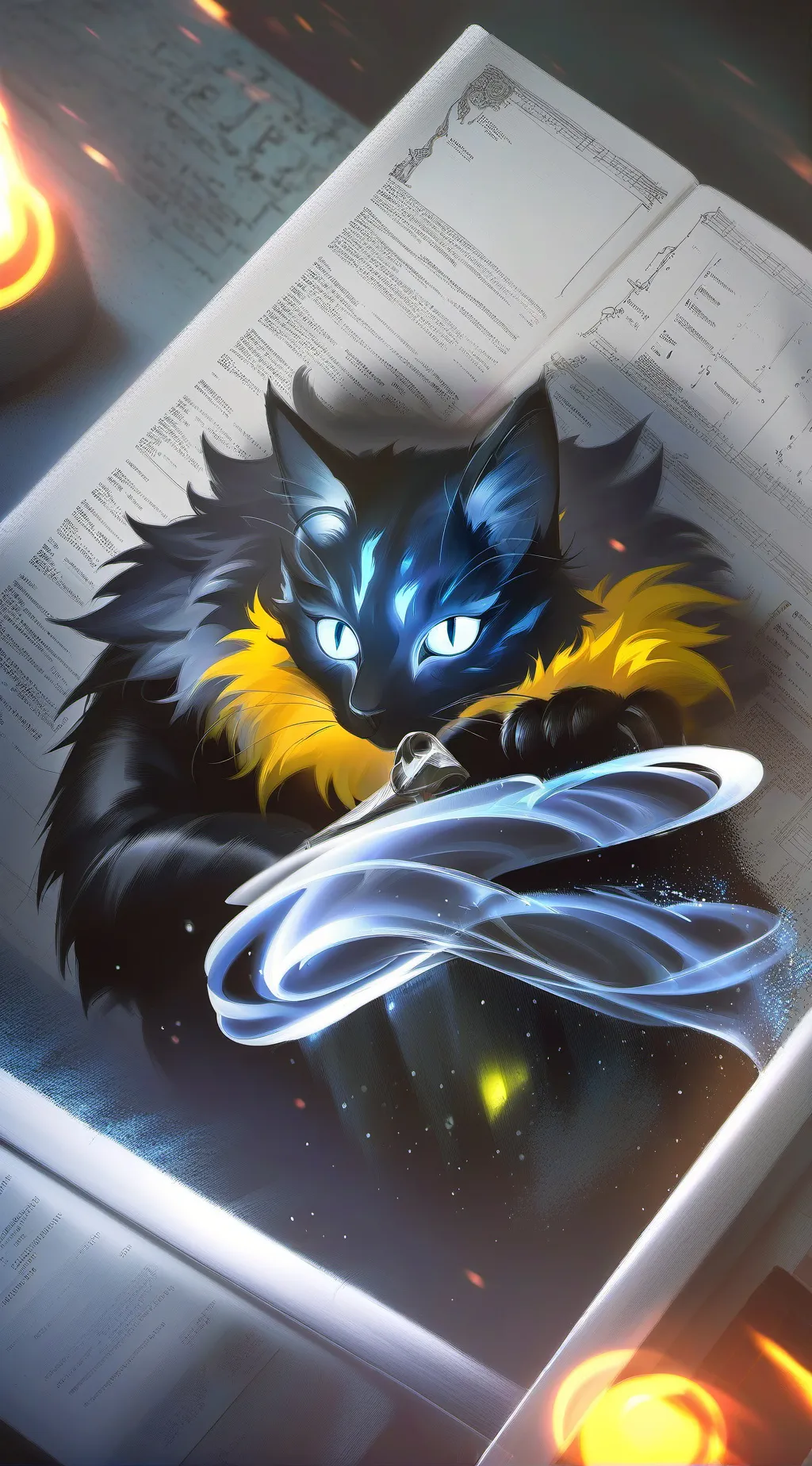 ai character: Catnap background