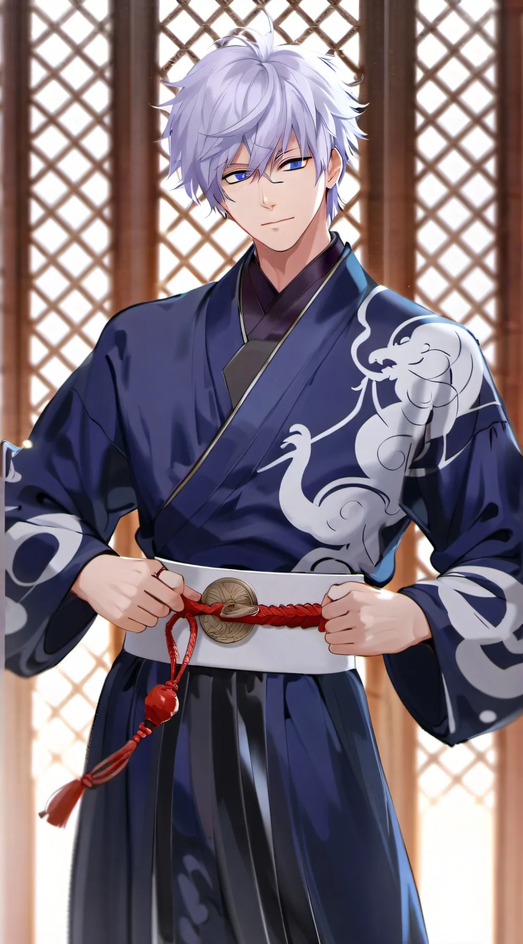 ai character: Gojo background