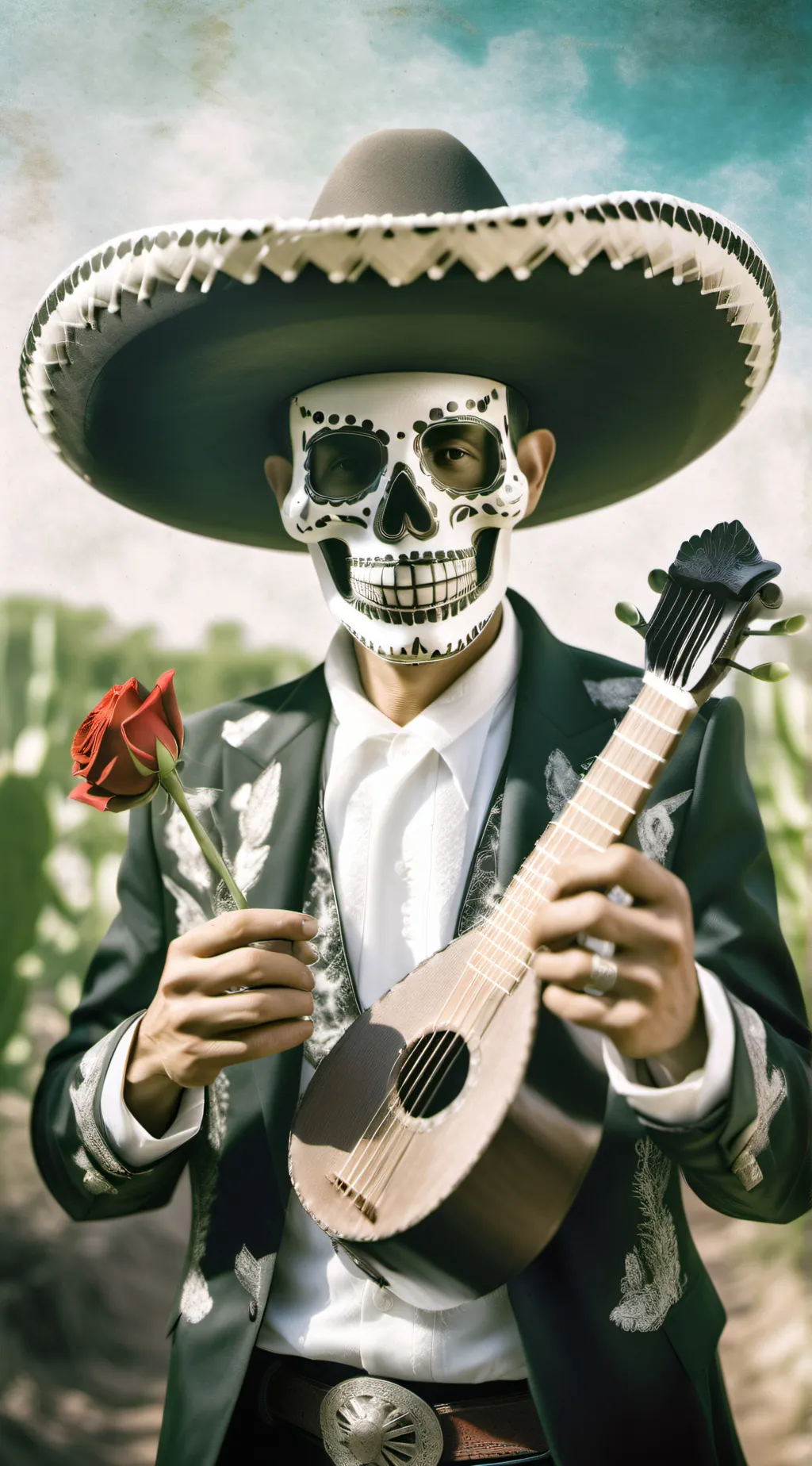 ai character: Miguel Férnandez  background