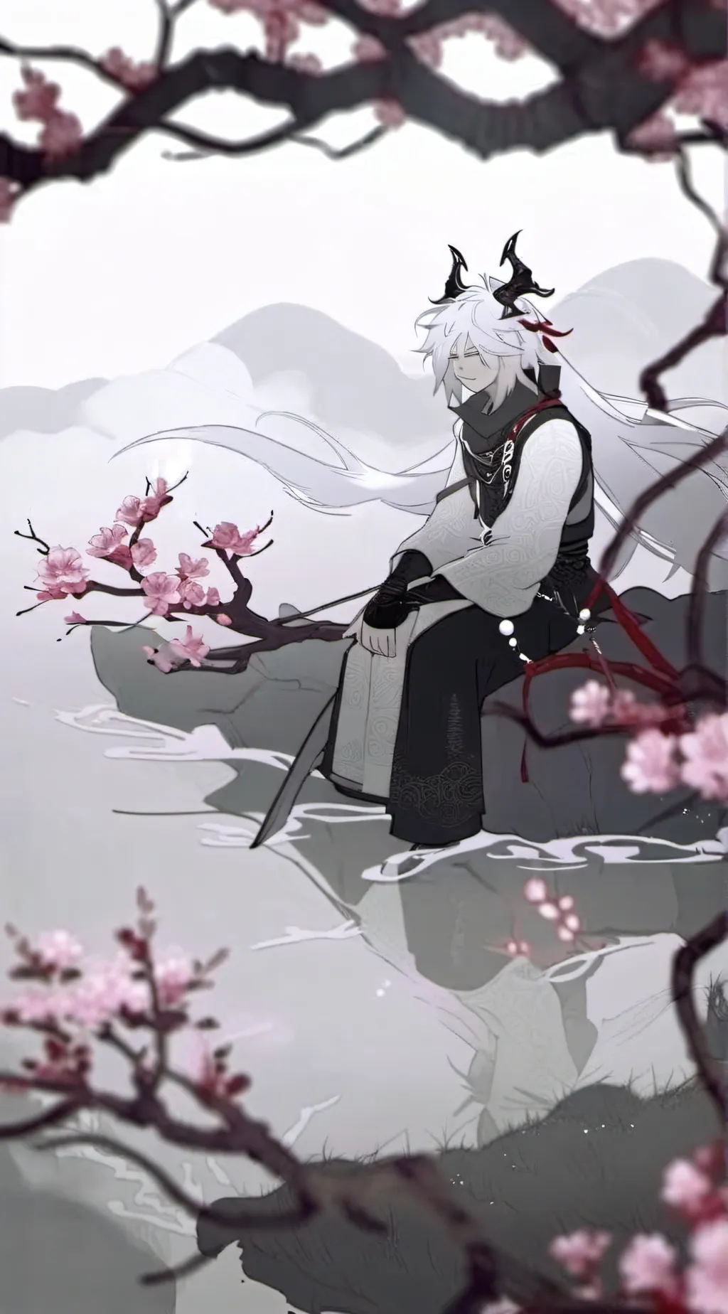 ai character: ༘⋆ OLIV3R !!# background