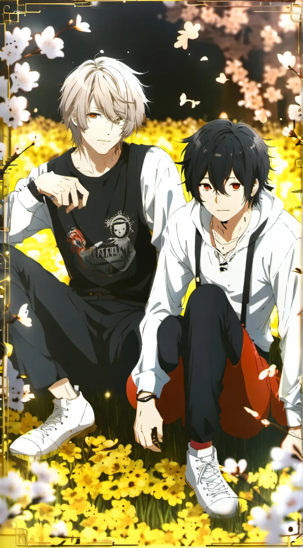 ai character: liam y Alex background