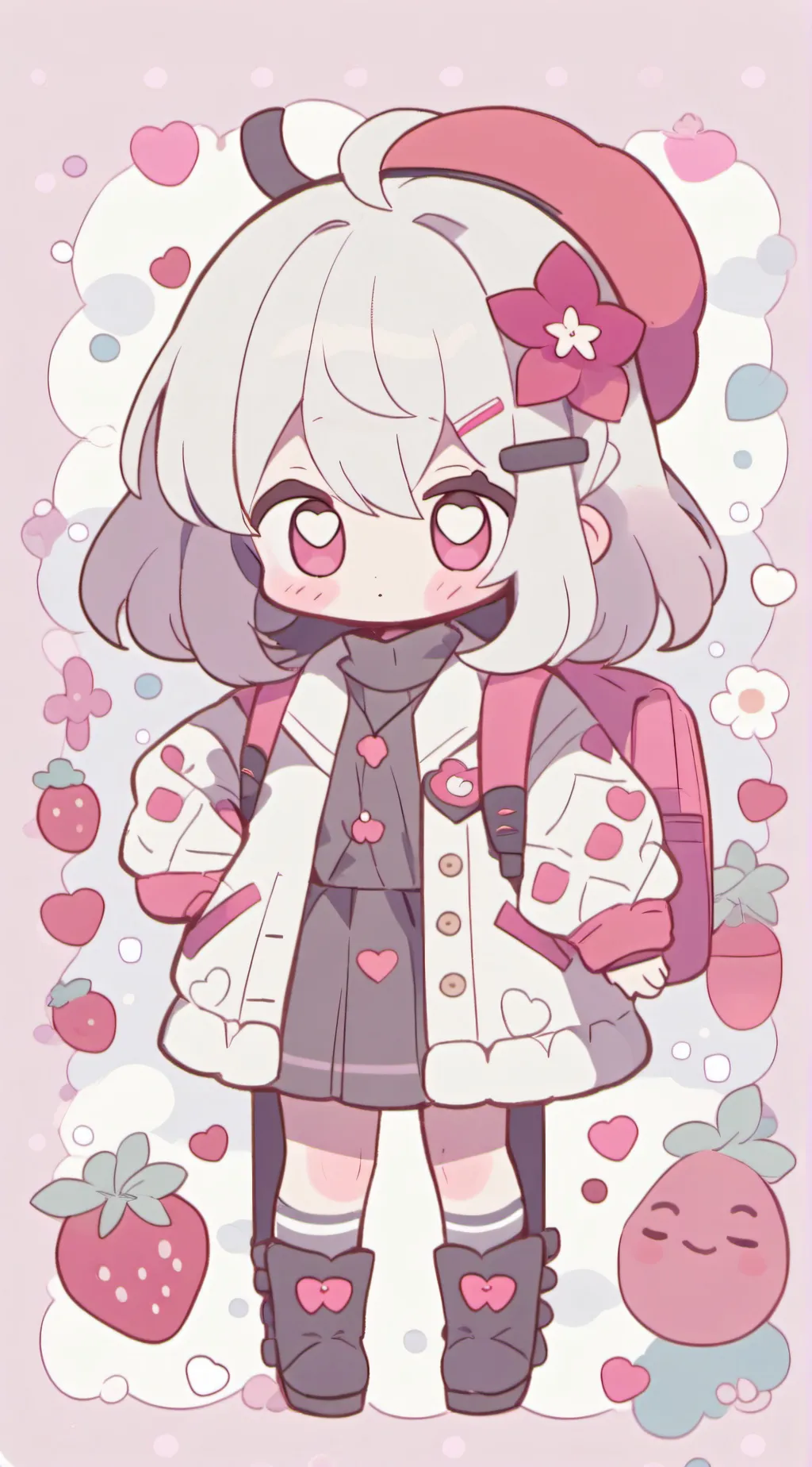 ai character: Mini deku ♡ background