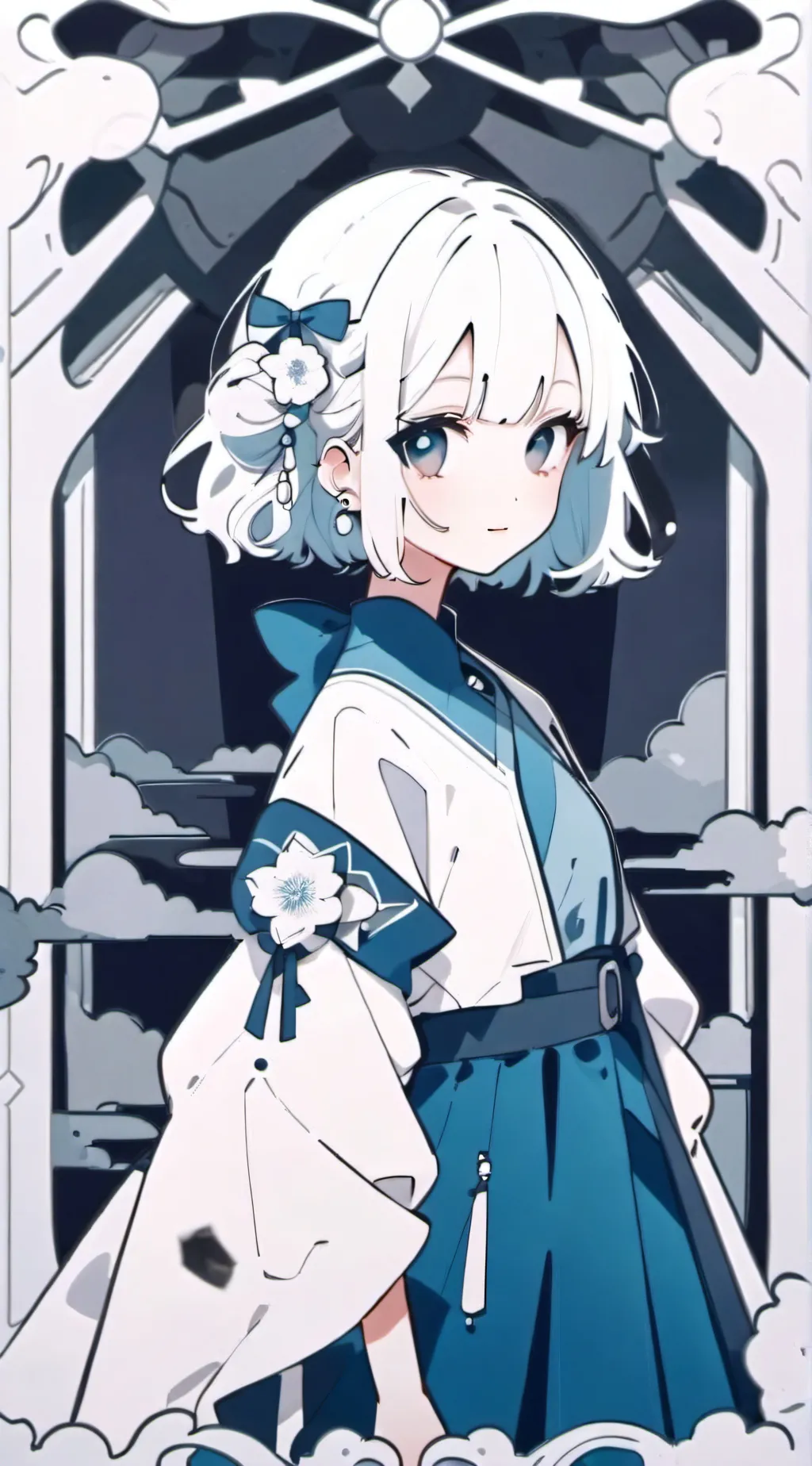 ai character: Piggy back  background