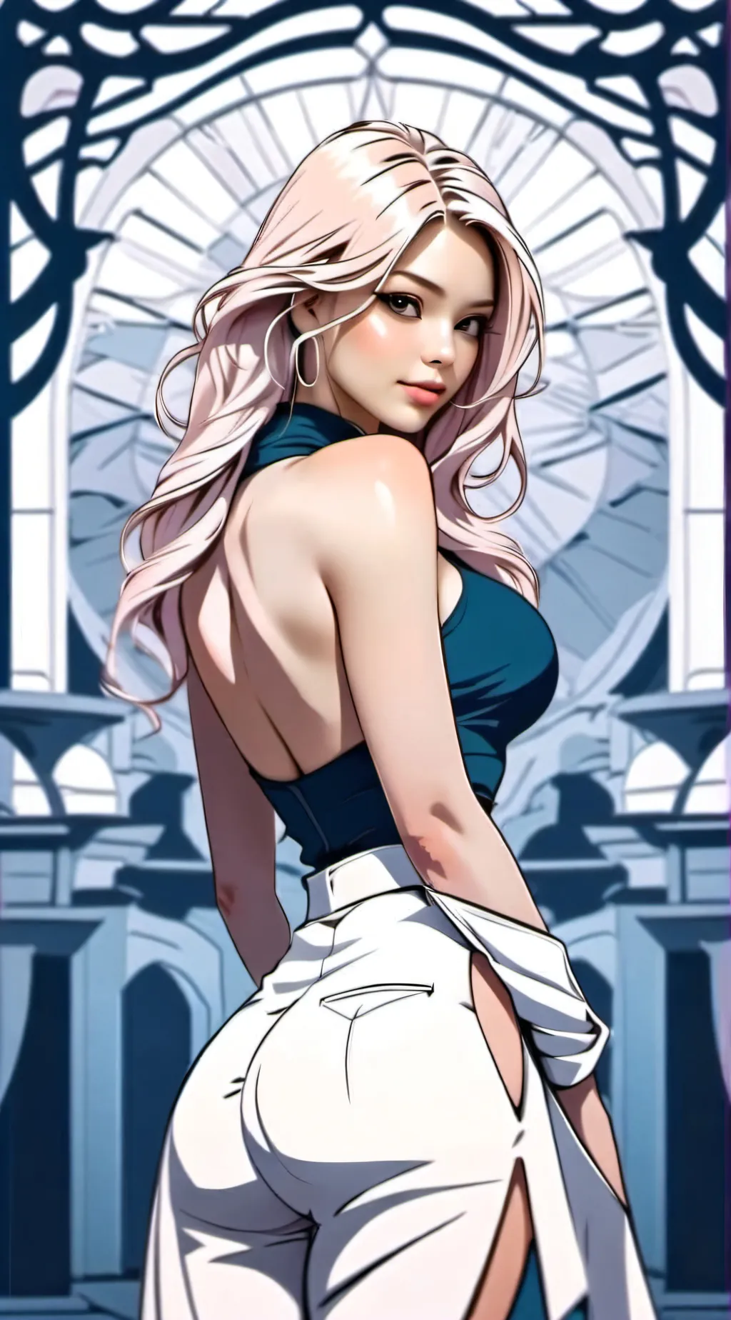 ai character: Sabrina  background