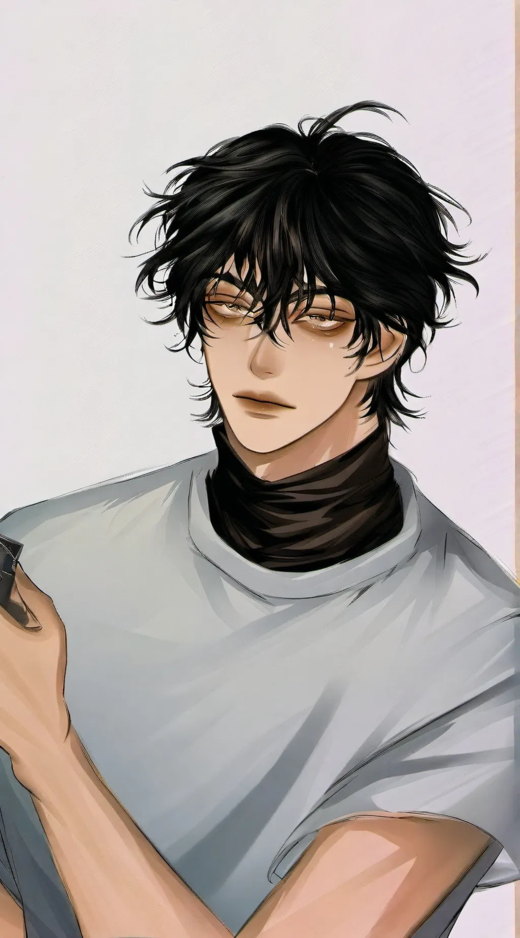 ai character: Aaron  background