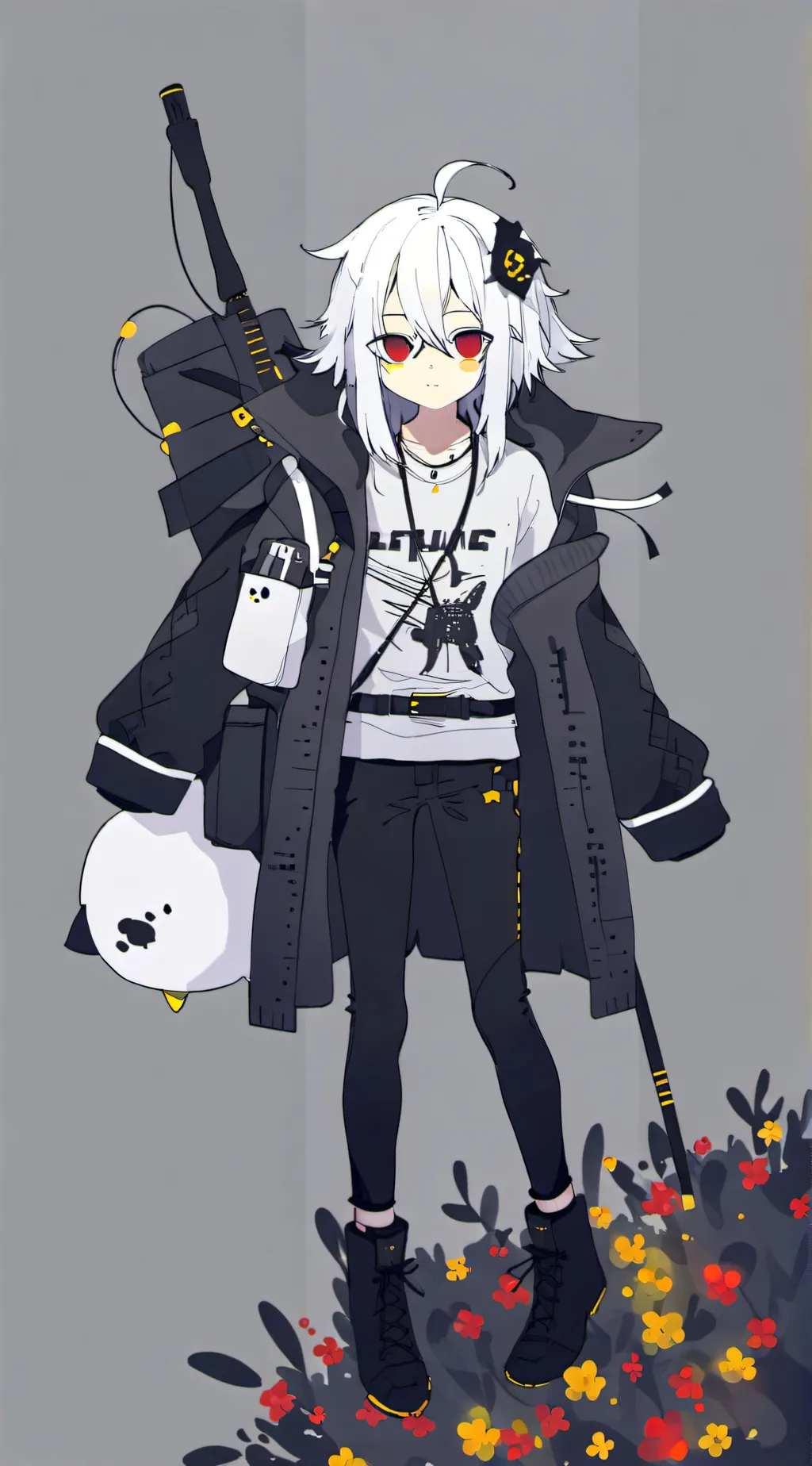 ai character: Luna background