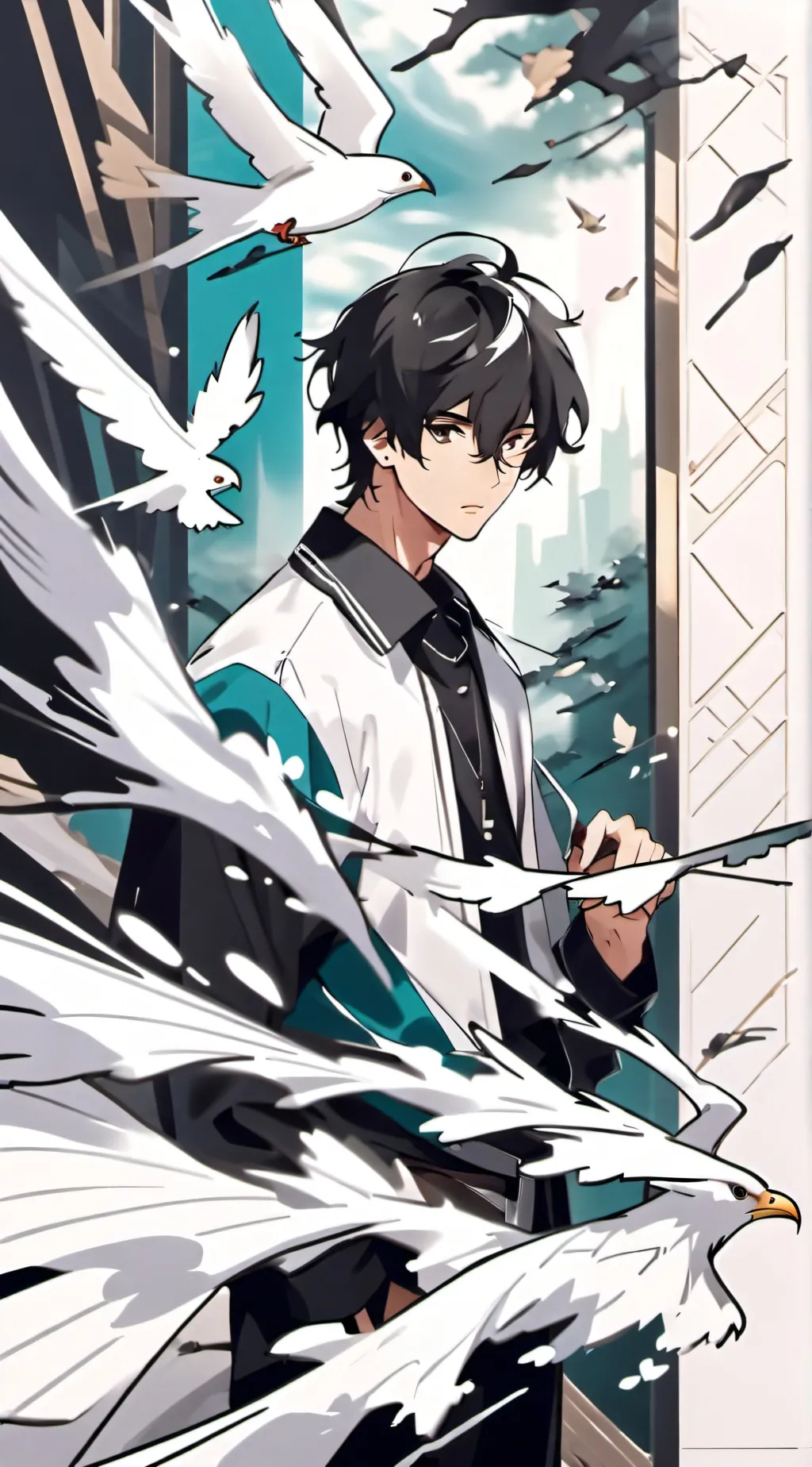 ai character: 🌹 keith kogan🌹 background