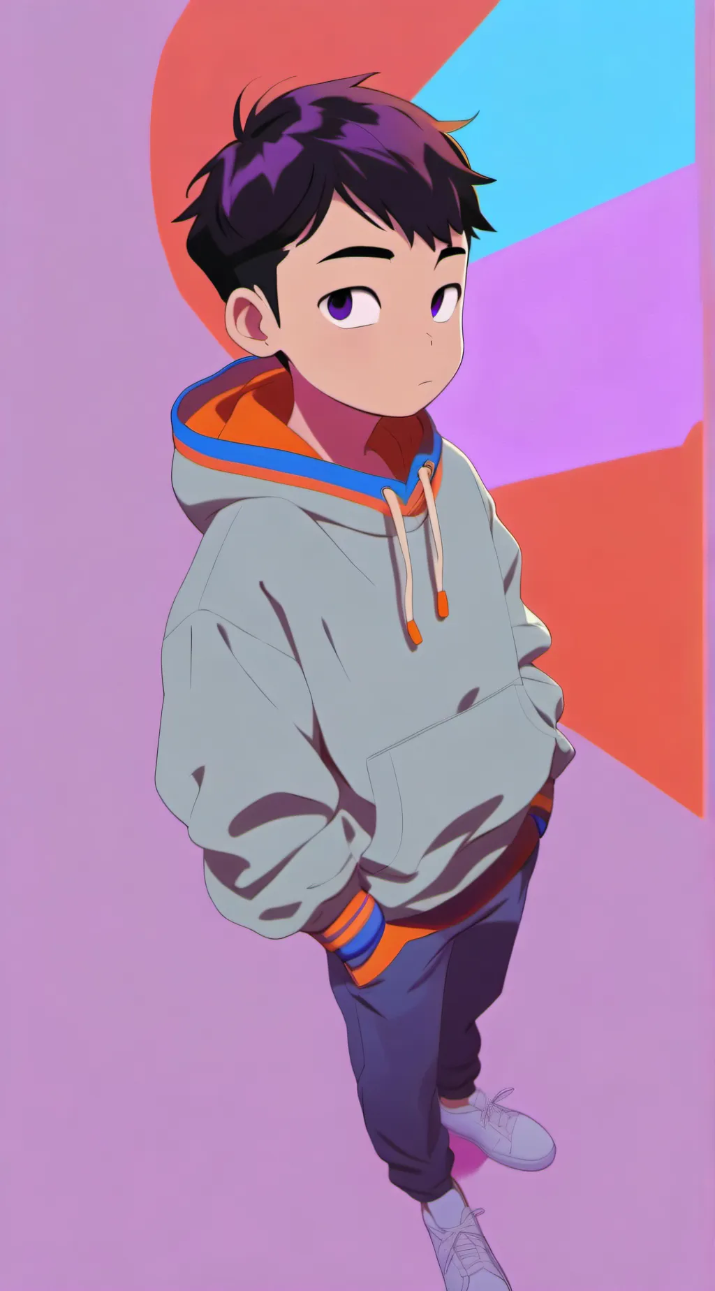 ai character: P5 background