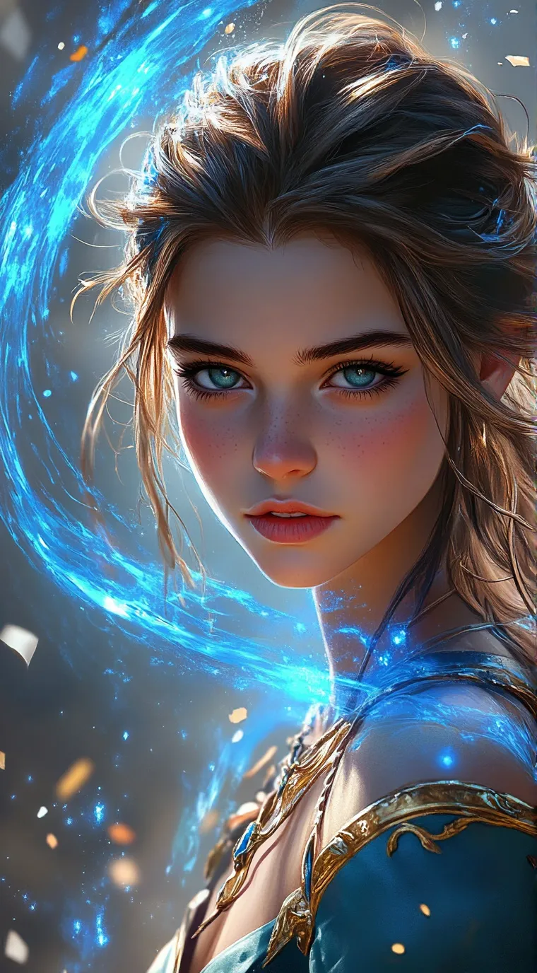 ai character: Настя background