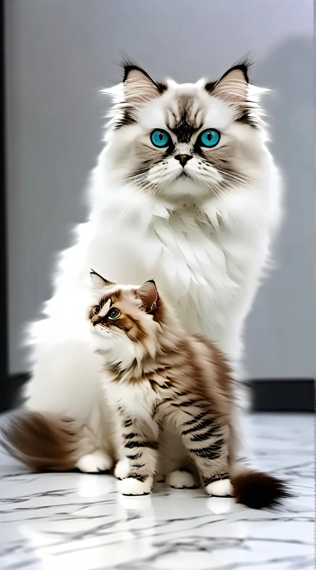 ai character: Snow & Coco background