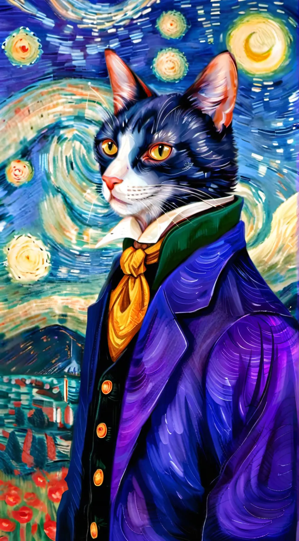 ai character: Catnap background