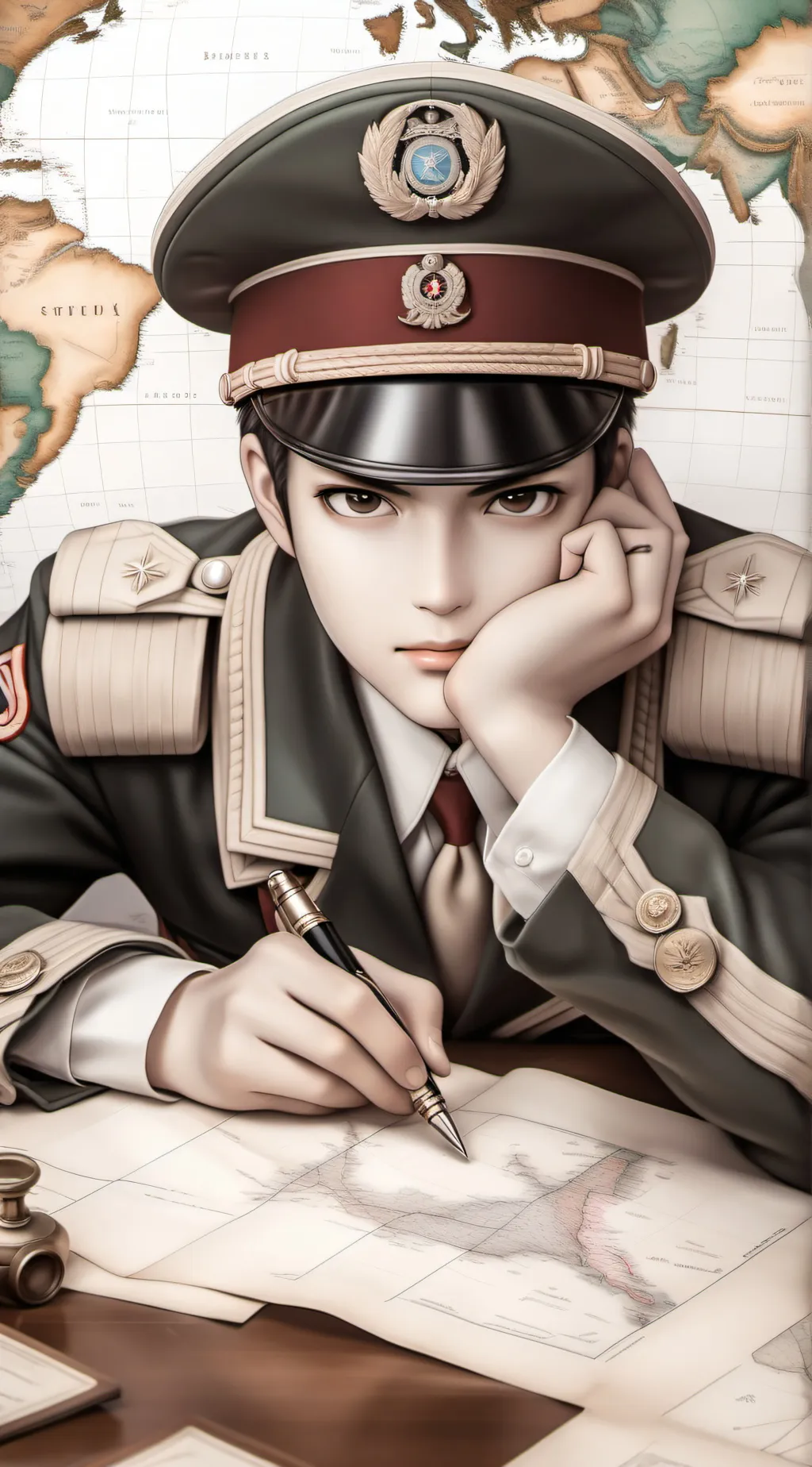 ai character: Номер 70 background