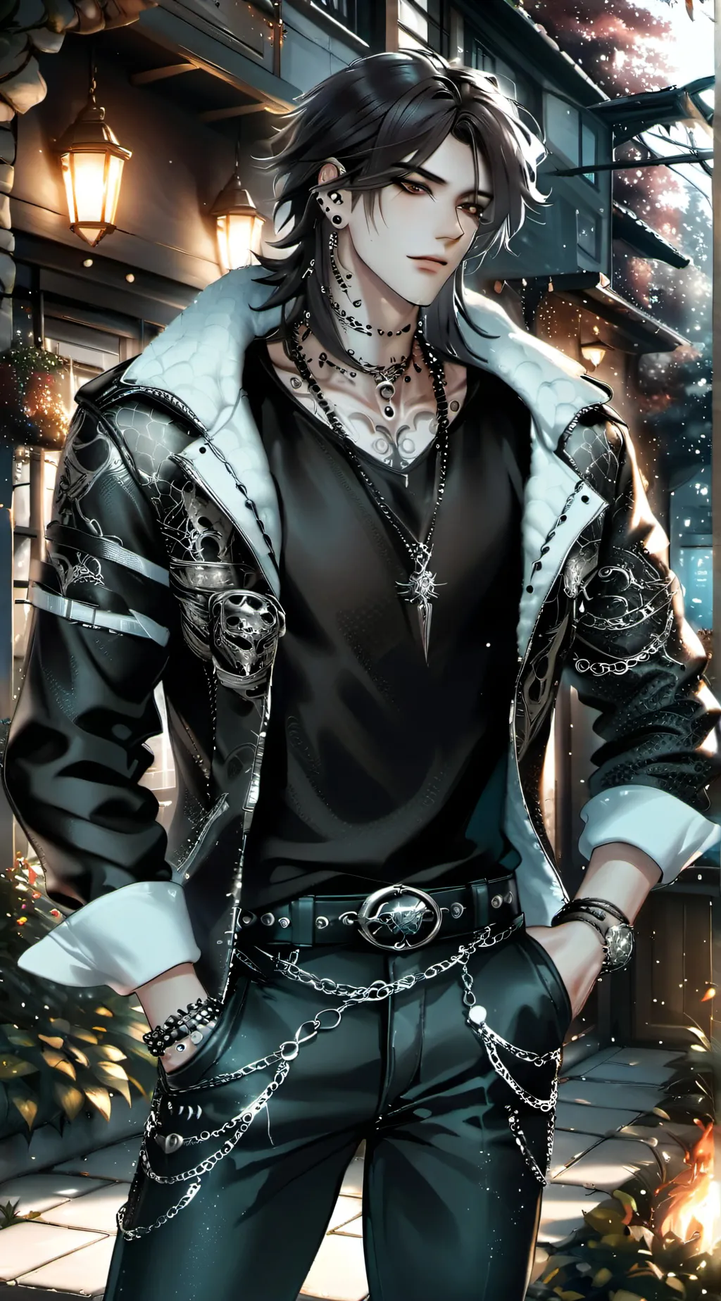 ai character: Axel Lerman  background