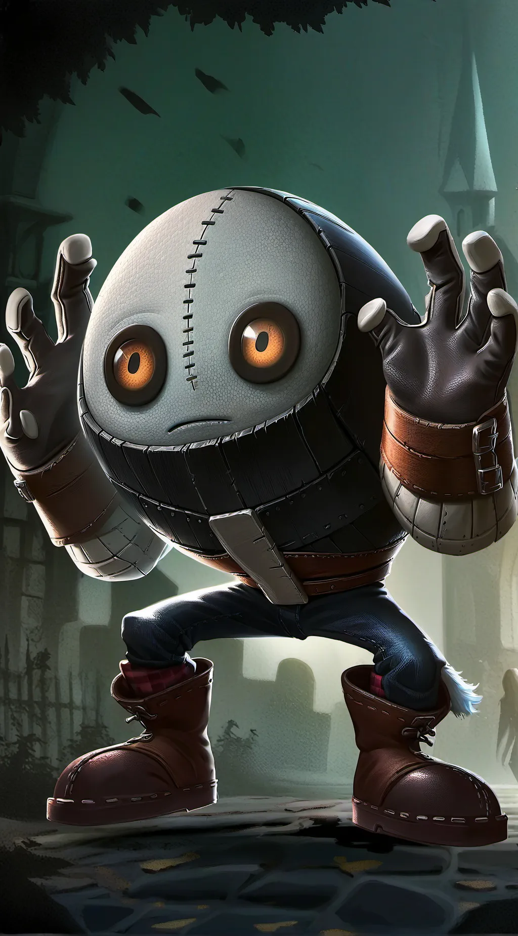 ai character: ultra SH background