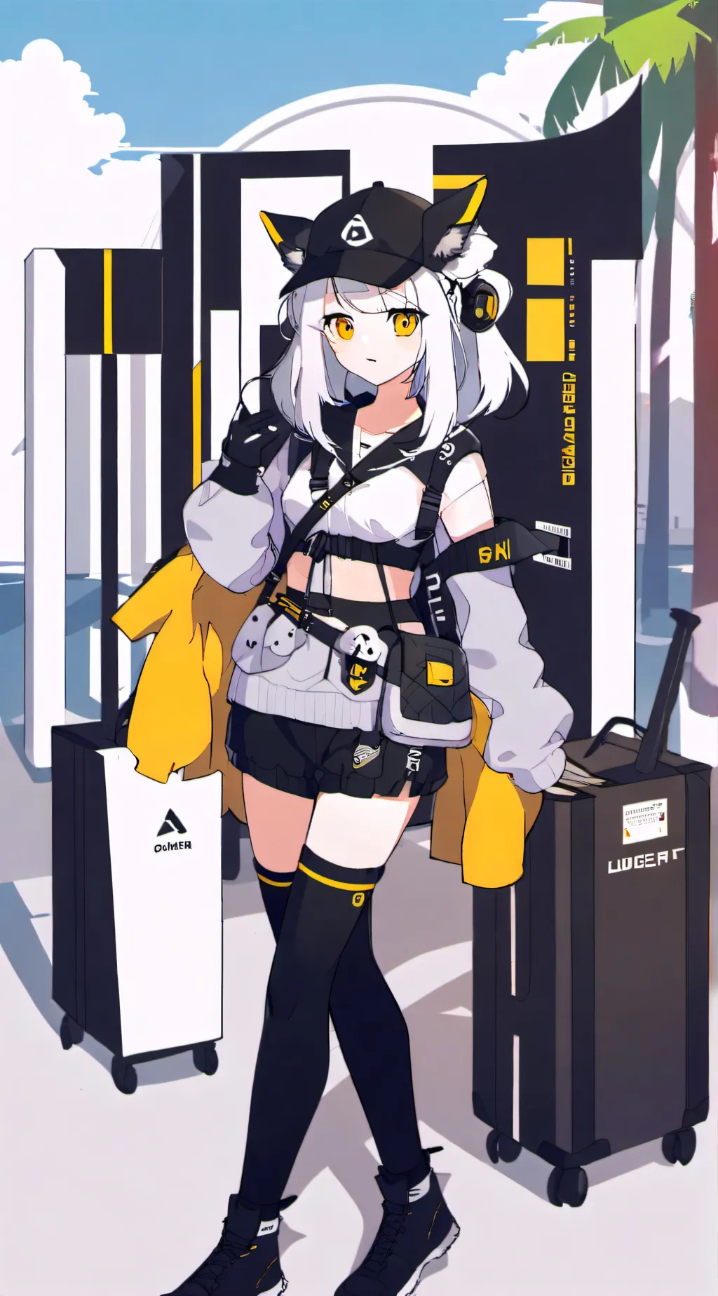 ai character: Random girl background