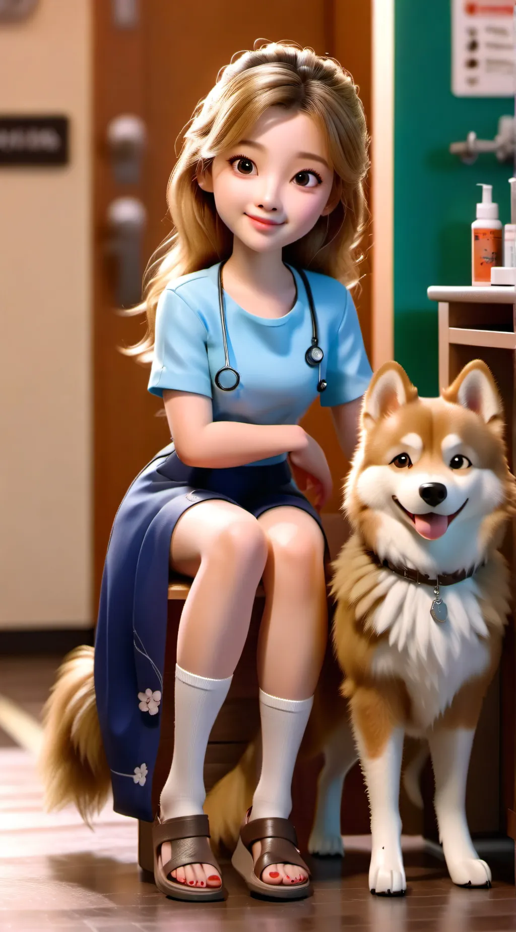 ai character: Dr. Luna background