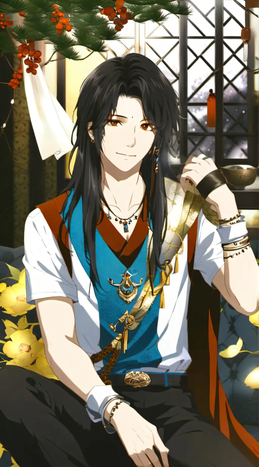 ai character: luca background