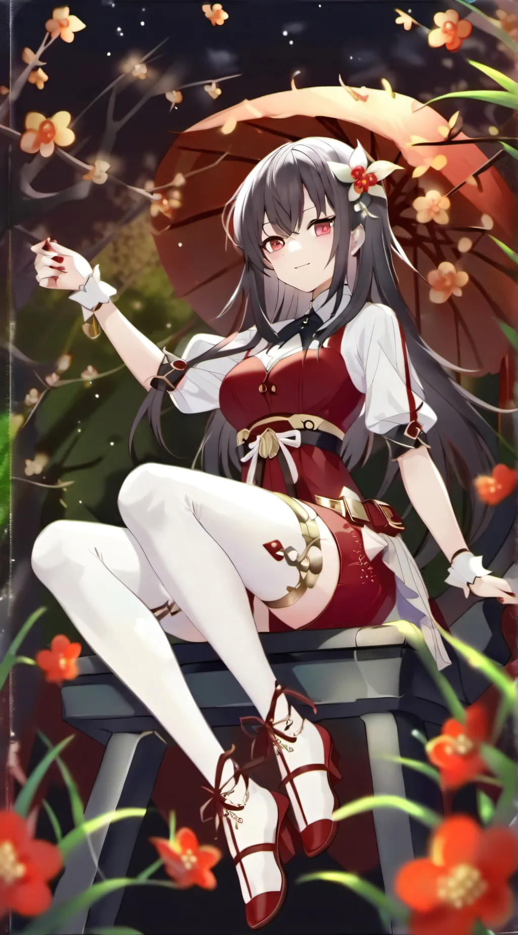 ai character: ivy  background