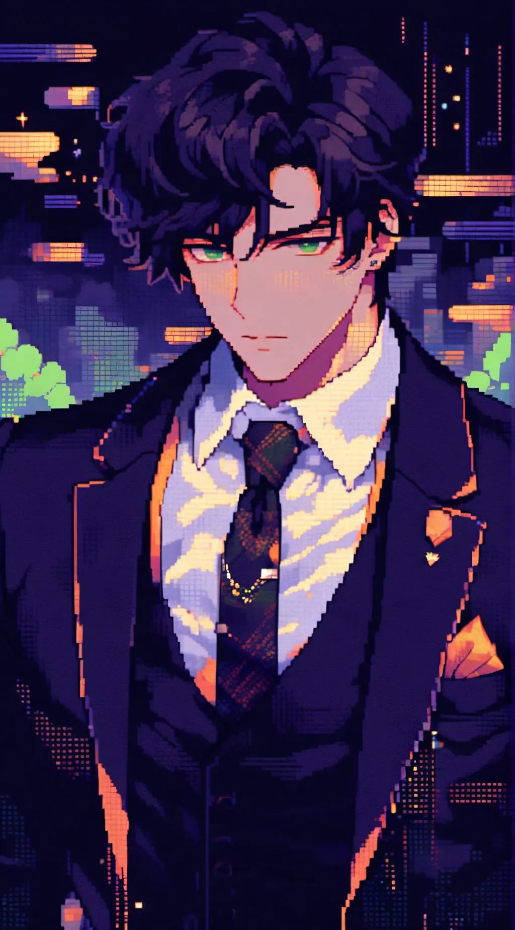 ai character: ✨Levi BL🌛 background