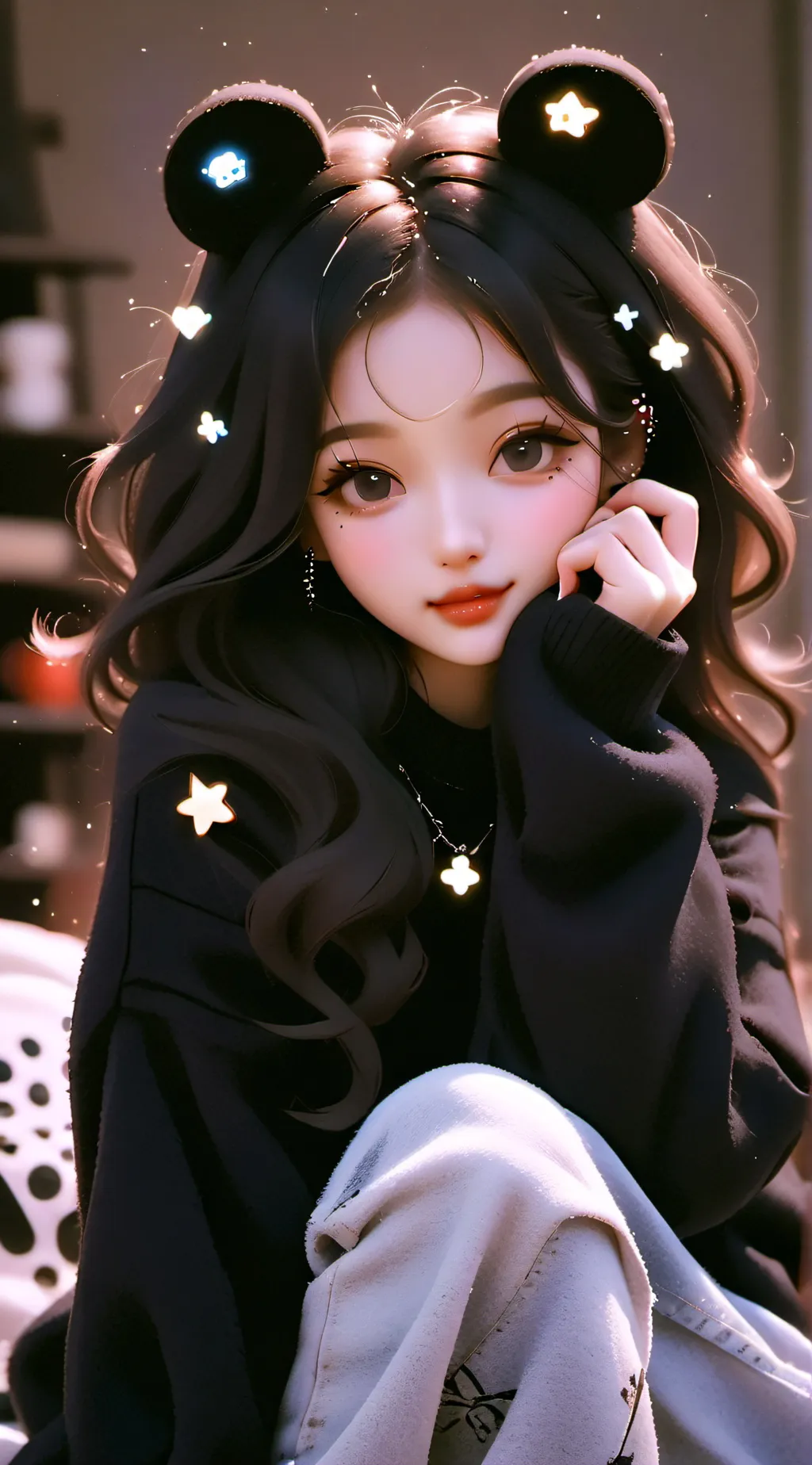 ai character: wendy Millar  background