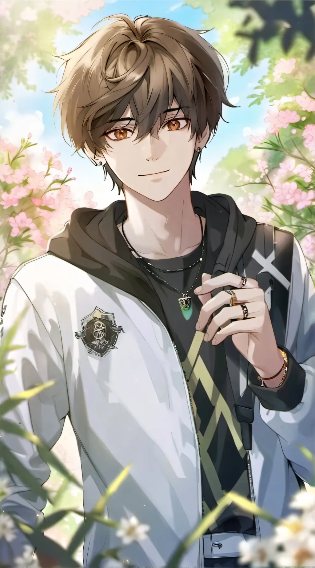 ai character: 💚~Evan~💚 background