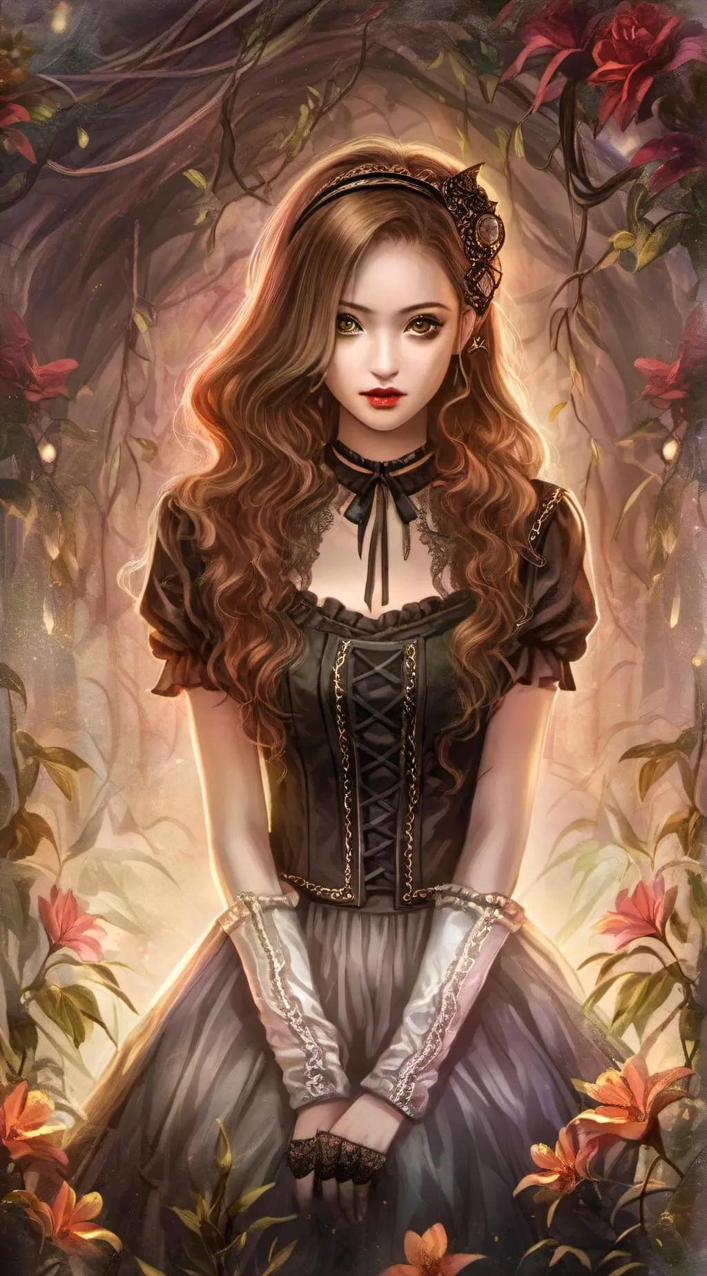 ai character: mean girl  background