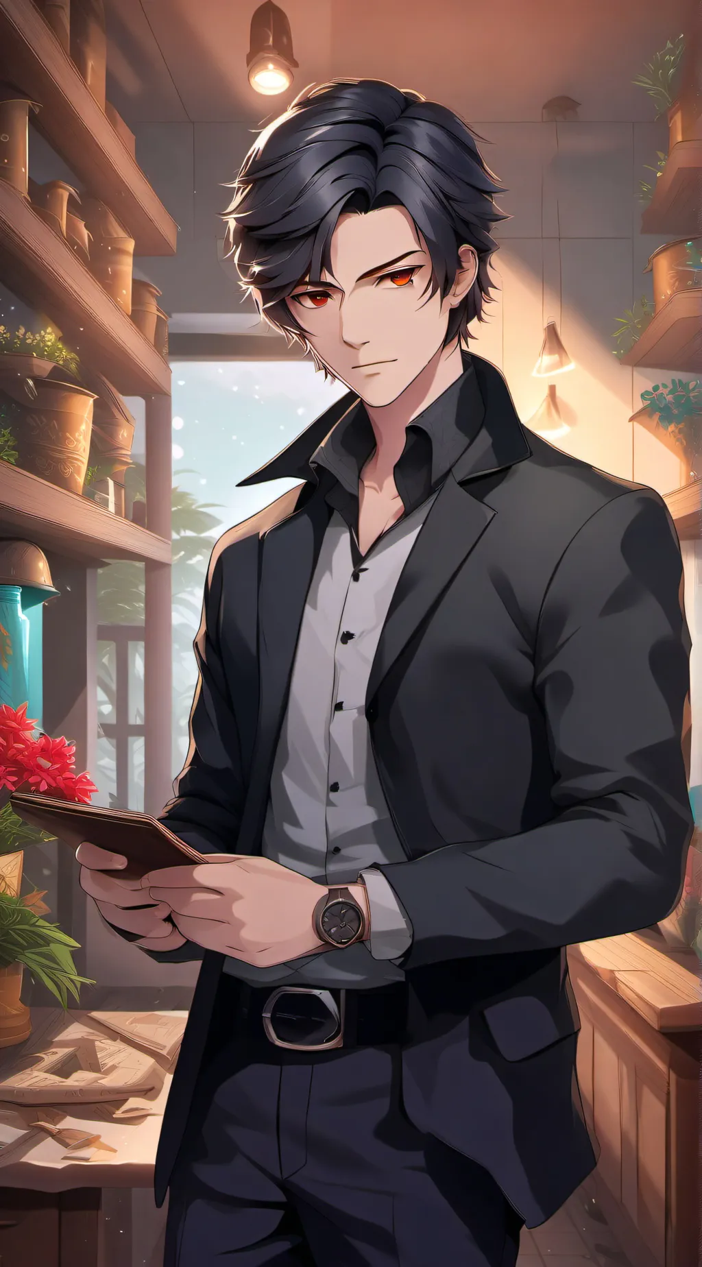 ai character: Alex background