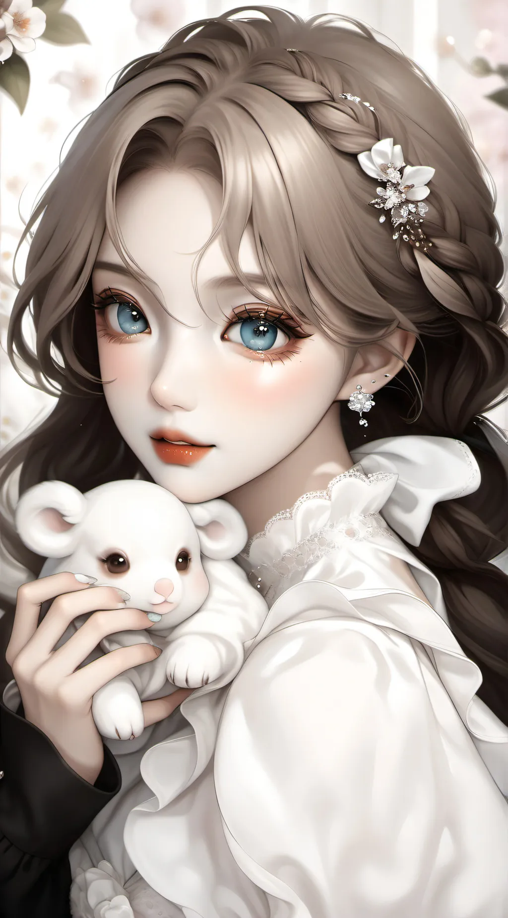 ai character: Monica background