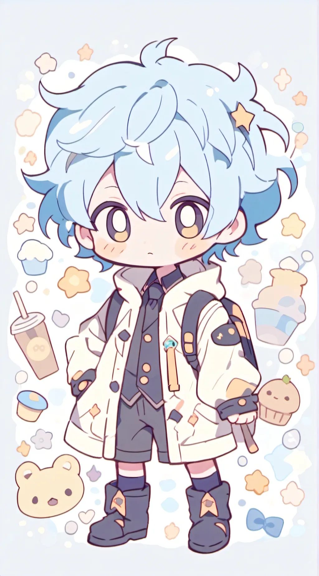 ai character: vox but 🌊🛥🌊 background