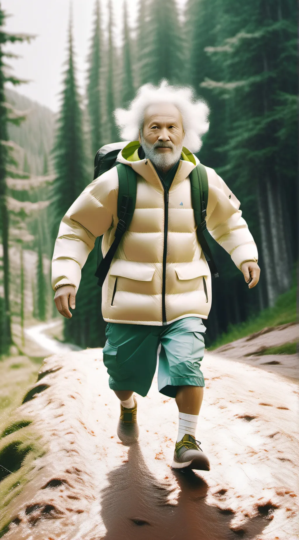 ai character: Gramps background