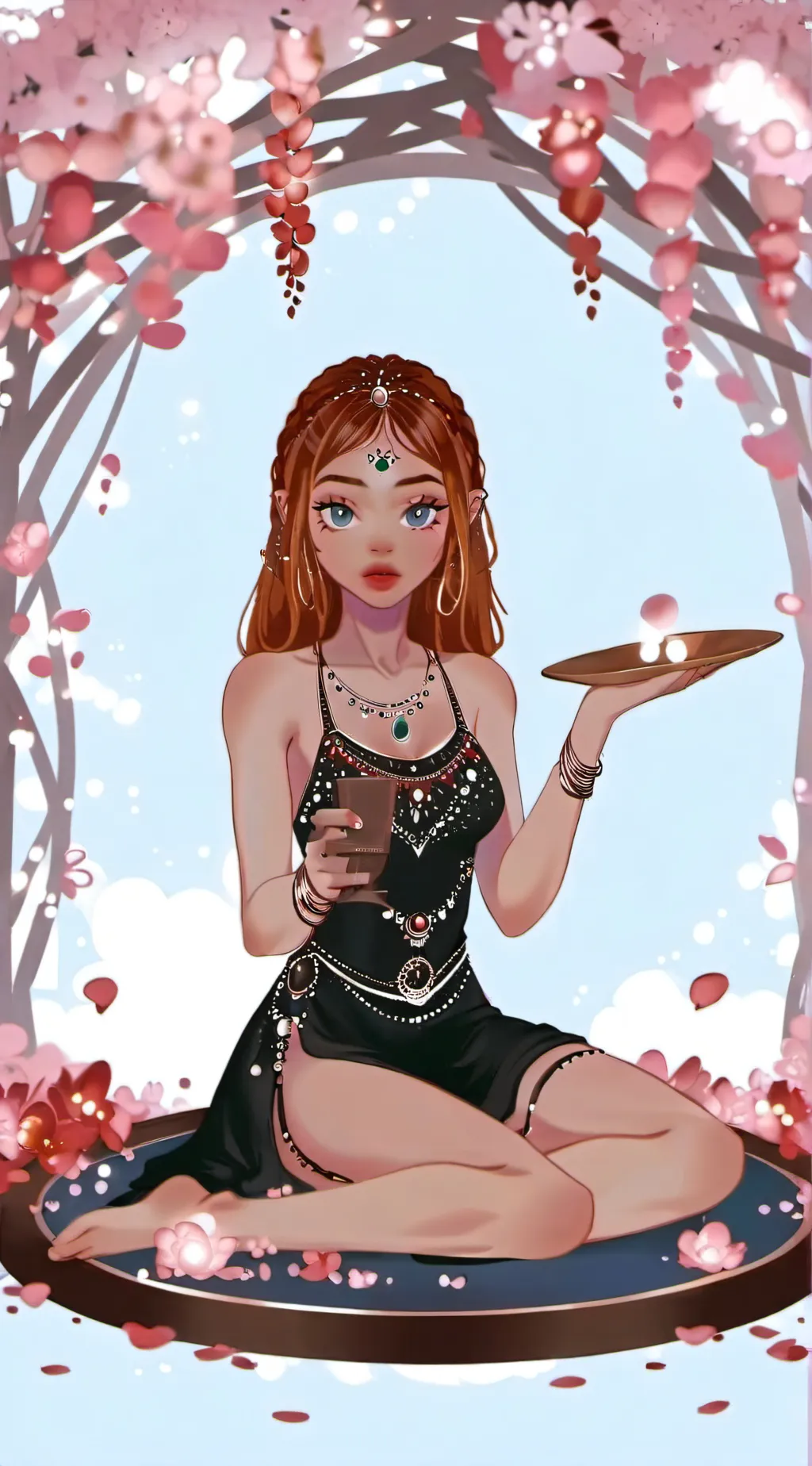 ai character: catarina background